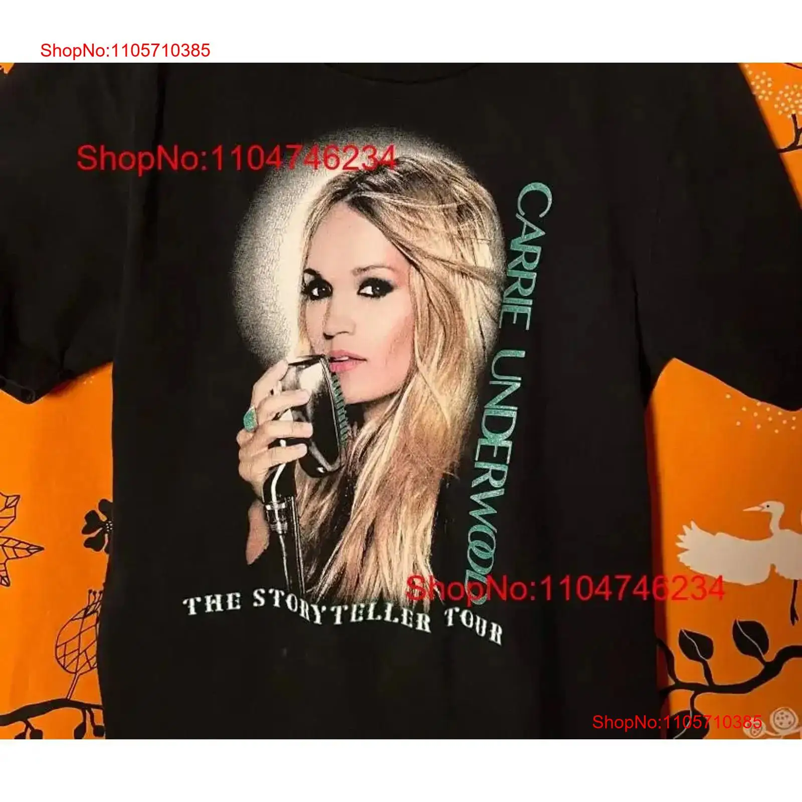 Thrift Vintage Fashion Usa - T-shirt Carrie Underwood Unique, style vintage