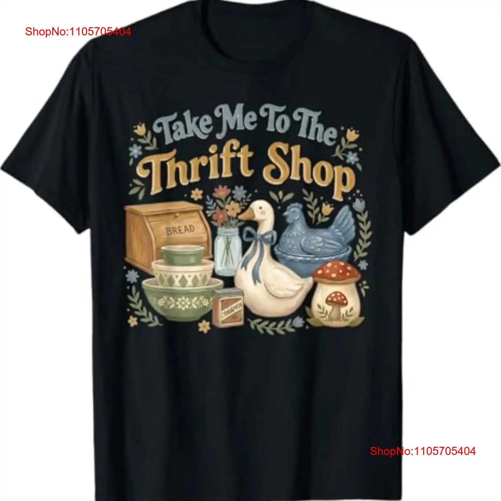 Thrift Vintage Fashion Usa - T-shirt « Take Me to The
