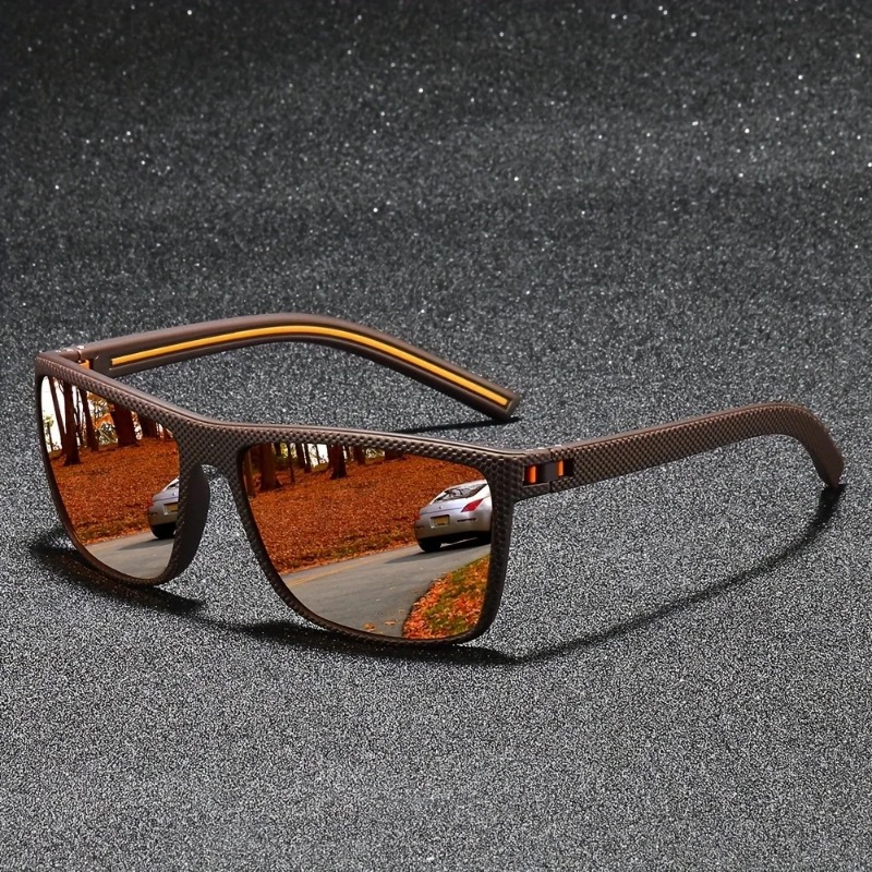 Vintage Fashion Brands - Lunettes de soleil carrées vintage sport