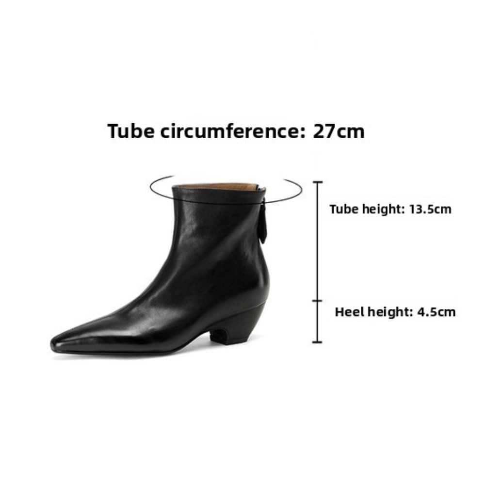 Bottines pour femmes en cuir v - Vintage Style Women Fashion avis et prix