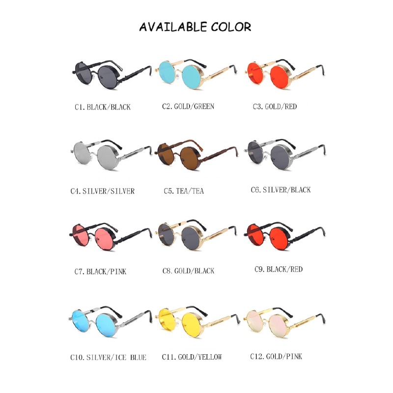 Lunettes de soleil steampunk e - Vintage Fashion Brands avis et prix